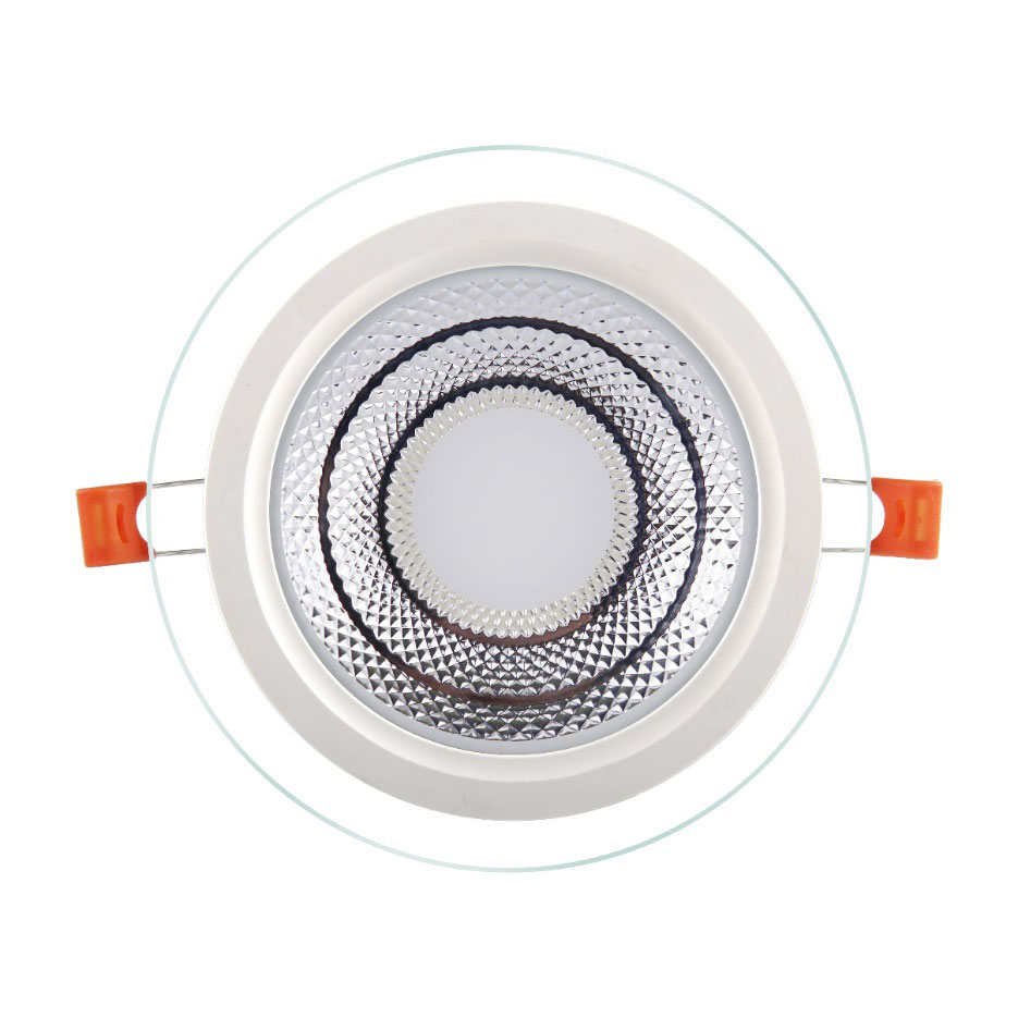 6W 12W 18W 24W Glass Panel Downlight