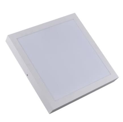 Superficies Mounted Angusta Frame Panel Light Square AL+PC